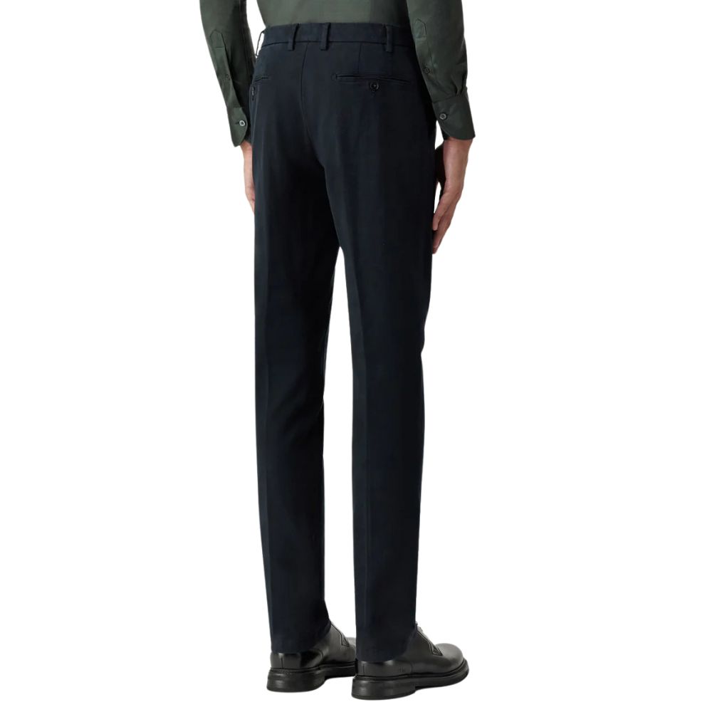 CANALI - Chinos In Super Soft Cotton-Dyed Microtwill In Navy D91697-PT01482-306