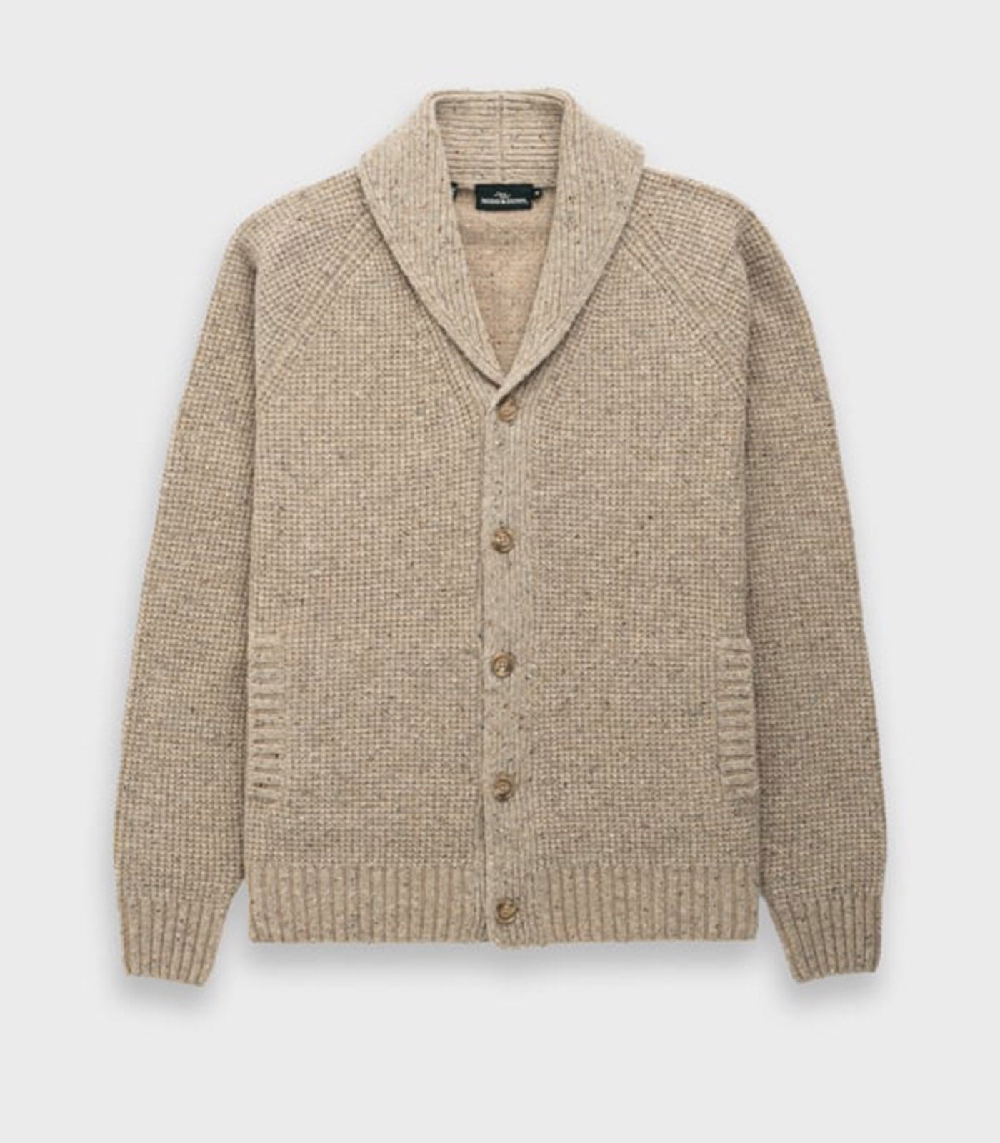 RODD AND GUNN - WILLIAMSON Knitted Cardigan in NATURAL EP1160