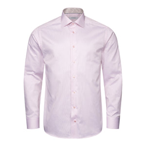 ETON - Pink CONTEMPORARY FIT Fine Striped Signature Twill Shirt 10001208853