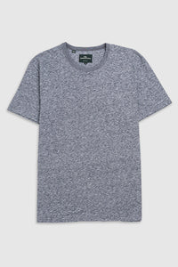 RODD & GUNN - FAIRFIELD Linen Blend T-Shirt in DENIM Blue PP0492