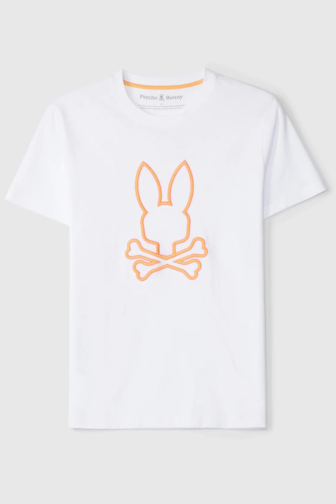 PSYCHO BUNNY - FLOYD Graphic Tee in White