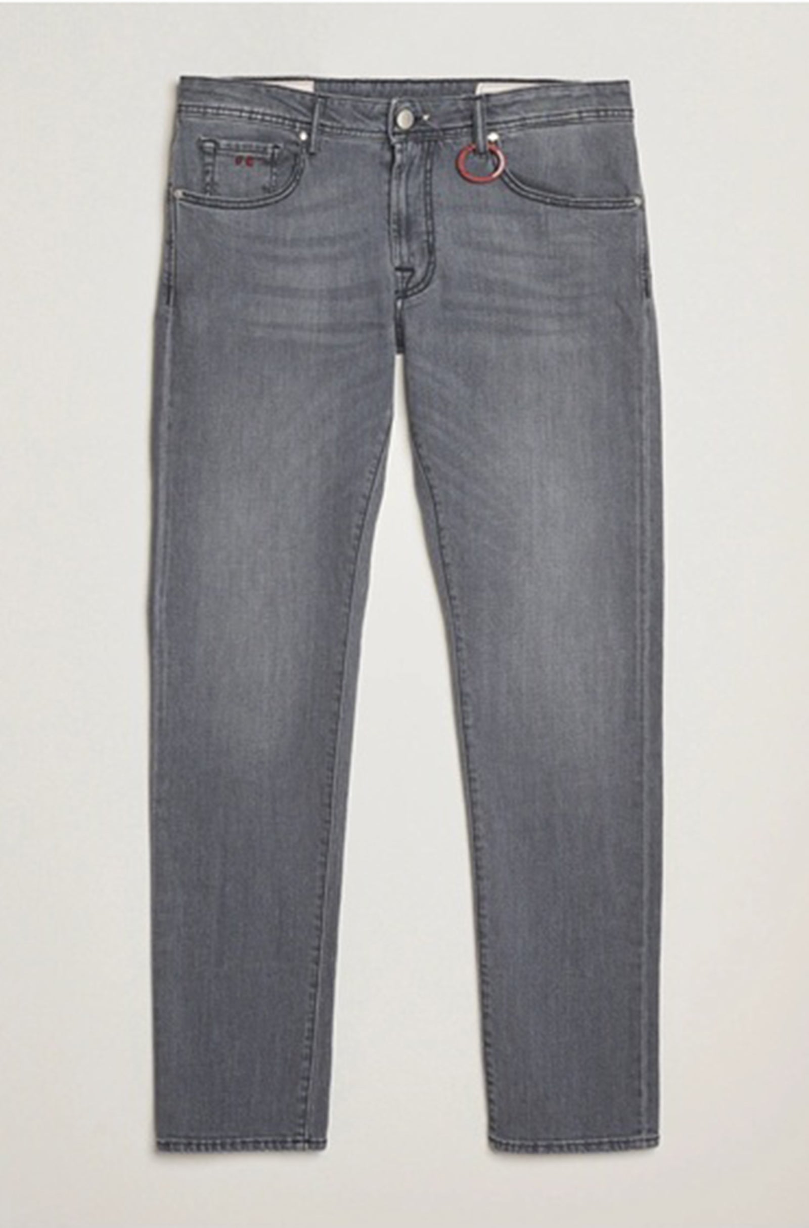 TRAMAROSSA - MICHELANGELO Stretch Jeans In Grey Used Wash