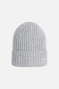 GEOX - YVAN Beanie in Mid Grey Melange