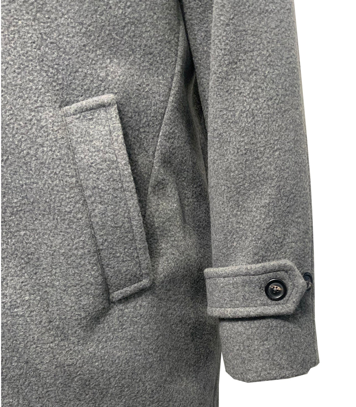 CIRCOLO 1901 - CN5102 Wool and Cashmere Overcoat in Grigio Melange