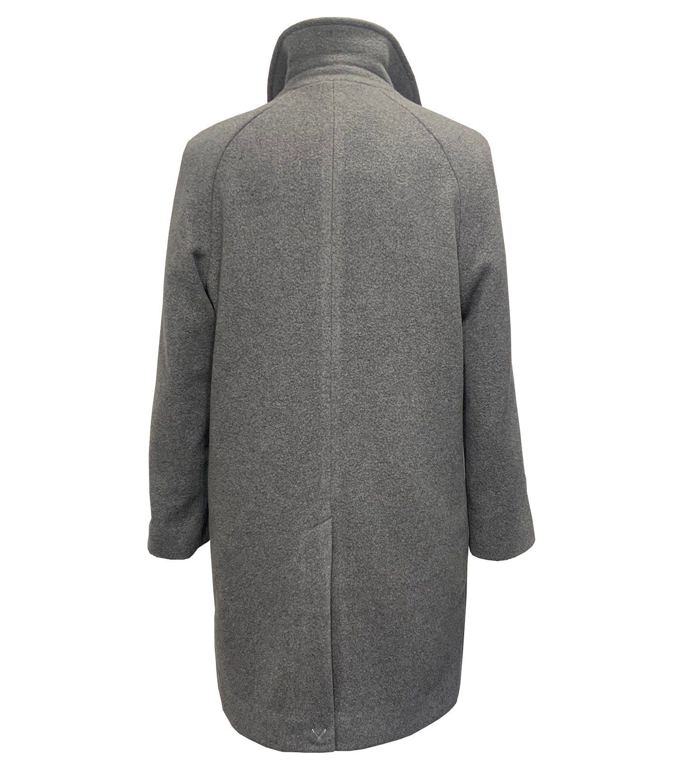 CIRCOLO 1901 - CN5102 Wool and Cashmere Overcoat in Grigio Melange