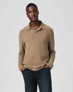 PAIGE - HAMMOND Long Sleeve Polo in HIGHLANDS M227N93-C514