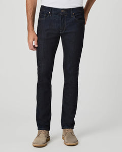 PAIGE - Transcend FEDERAL Slim Straight Jean in Dark IRVINGTON Wash M655697-C699