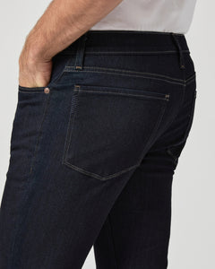 PAIGE - Transcend FEDERAL Slim Straight Jean in Dark IRVINGTON Wash M655697-C699