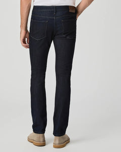 PAIGE - Transcend FEDERAL Slim Straight Jean in Dark IRVINGTON Wash M655697-C699