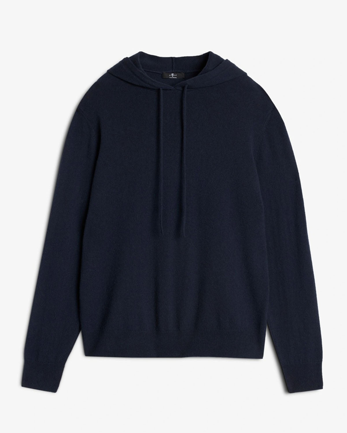 7 FOR ALL MANKIND - INK BLUE Cashmere Hoodie 7M0C0F16 - 1PJ