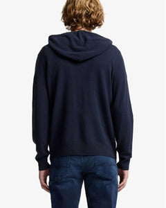 7 FOR ALL MANKIND - INK BLUE Cashmere Hoodie 7M0C0F16 - 1PJ