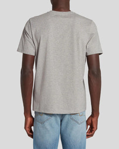 7 FOR ALL MANKIND - Grey Melange Luxe Performance T-shirt JSIM2370GM
