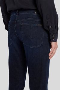 7 FOR ALL MANKIND - SLIMMY Luxe Performance Jeans in Dark Blue Rotation Wash JSMSB800AR