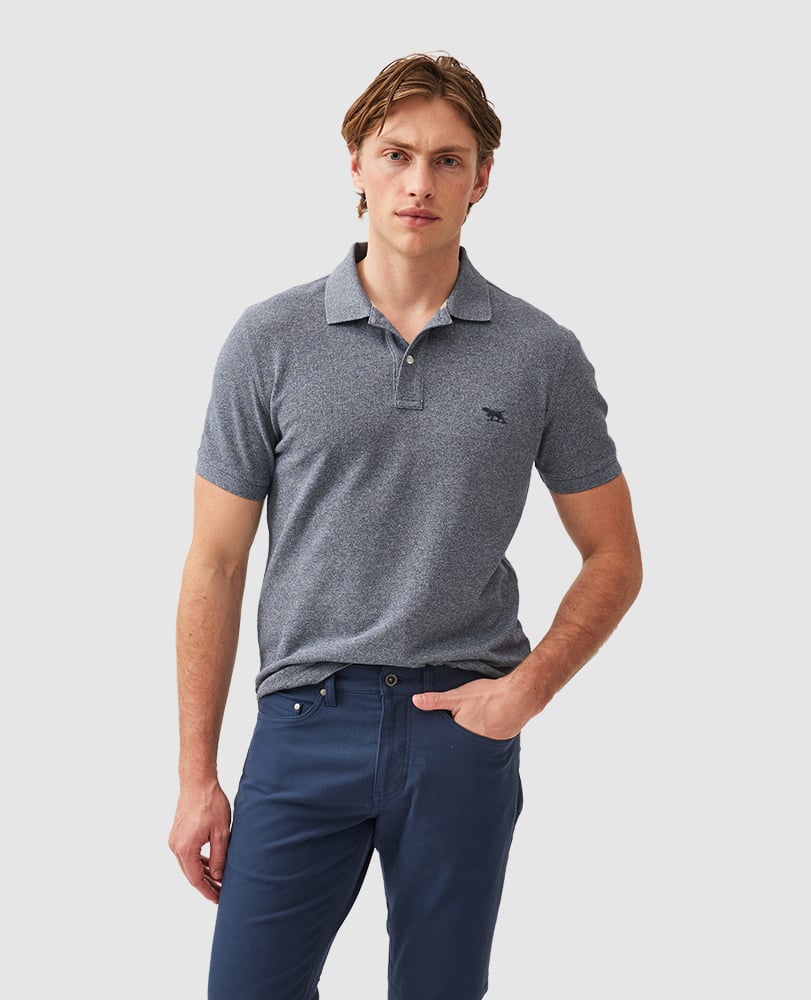 RODD & GUNN - The Gunn Polo In DENIM KP0005