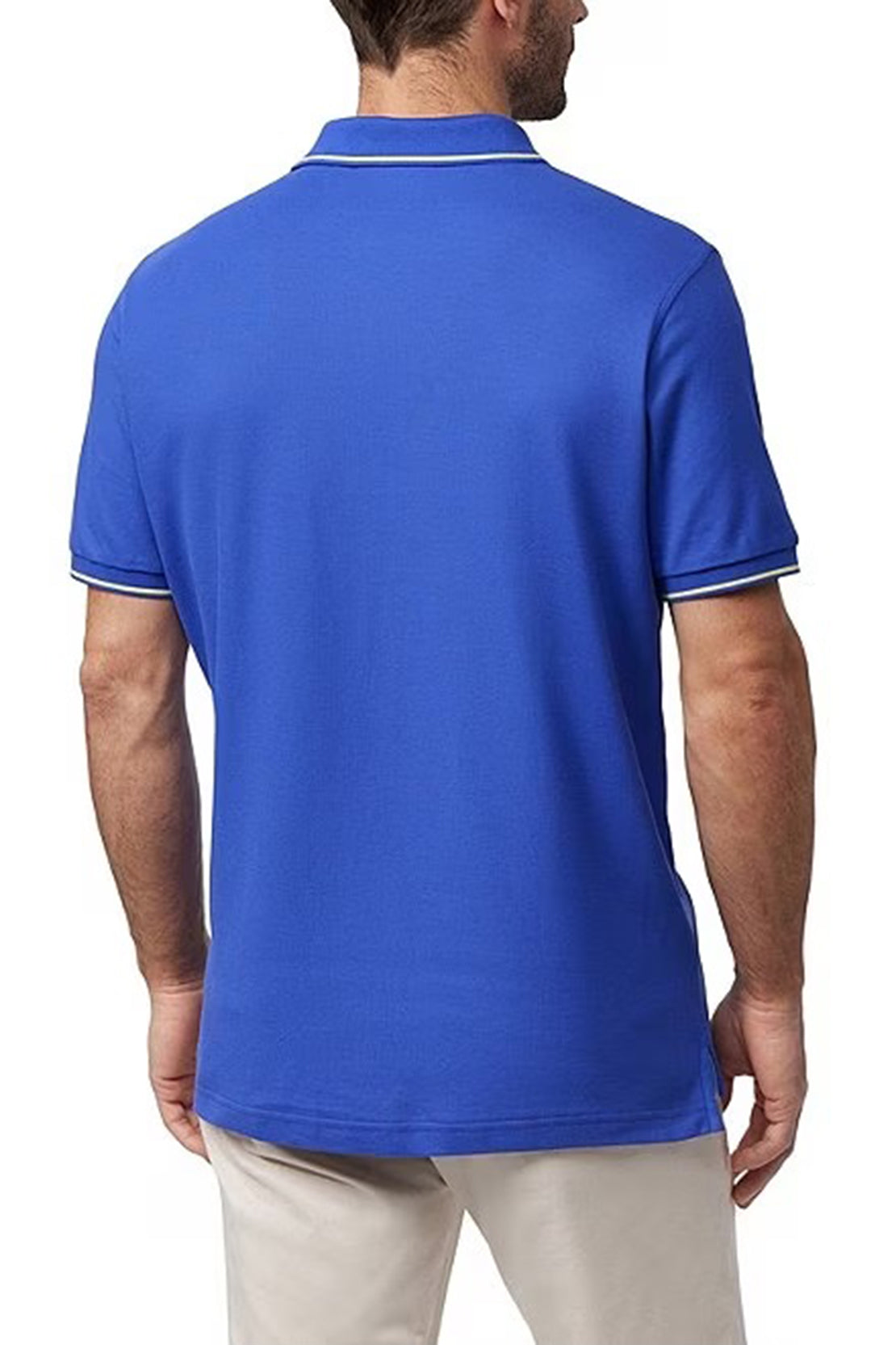 PSYCHO BUNNY - LENOX Pique Polo Shirt In Royal Blue B6K138B200 ROY