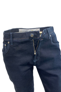 RICHARD J BROWN - TOKYO Model Slim Fit Stretch Cotton ICON Dark Denim Jeans T223.W904
