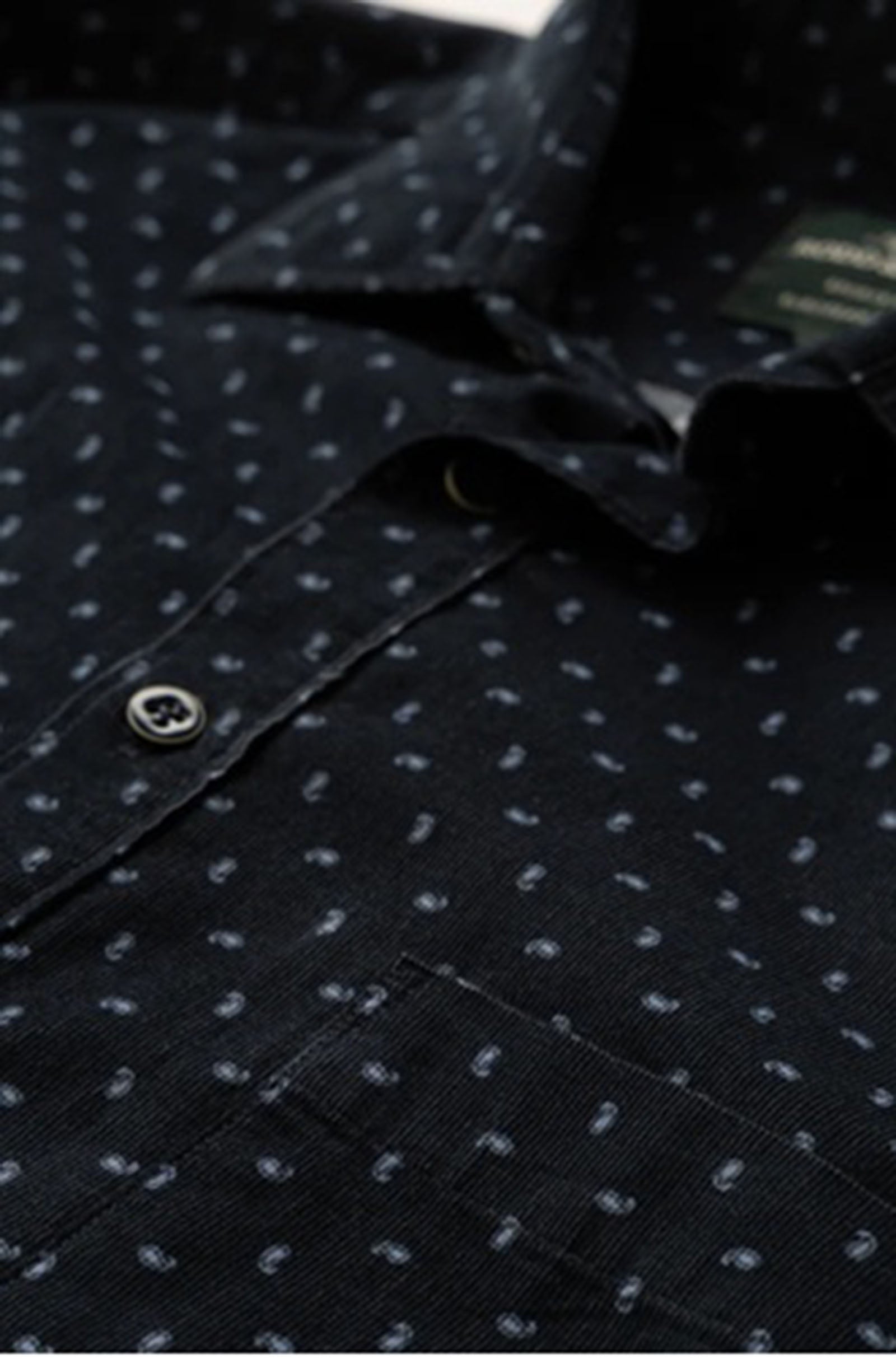 RODD & GUNN - HARRINGTON Sports Fit Shirt in BLUEBERRY LP6576