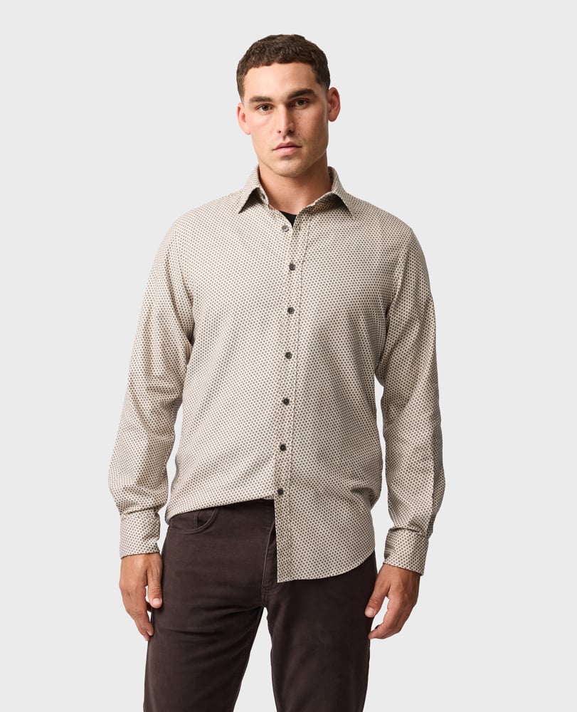 RODD AND GUNN - ROYS HILL Sports Fit Shirt in TUSSOCK LP6577