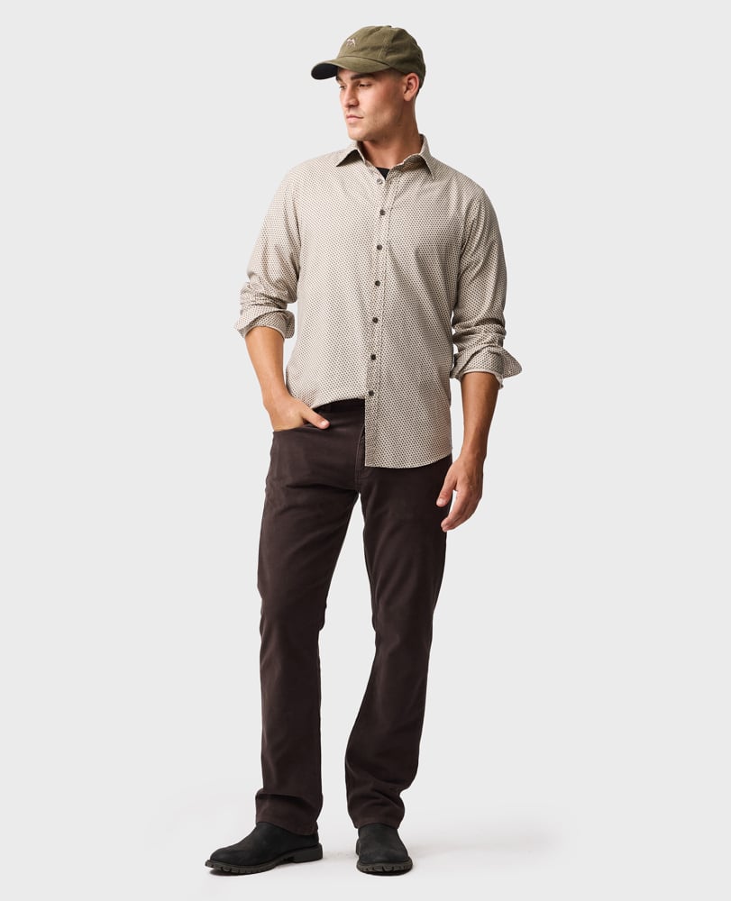 RODD AND GUNN - ROYS HILL Sports Fit Shirt in TUSSOCK LP6577