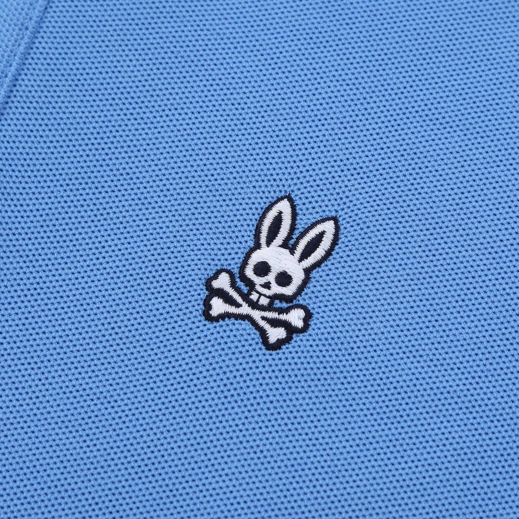 PSYCHO BUNNY - LOGAN Pique Polo Shirt In Marina B6K136B200 MARINA
