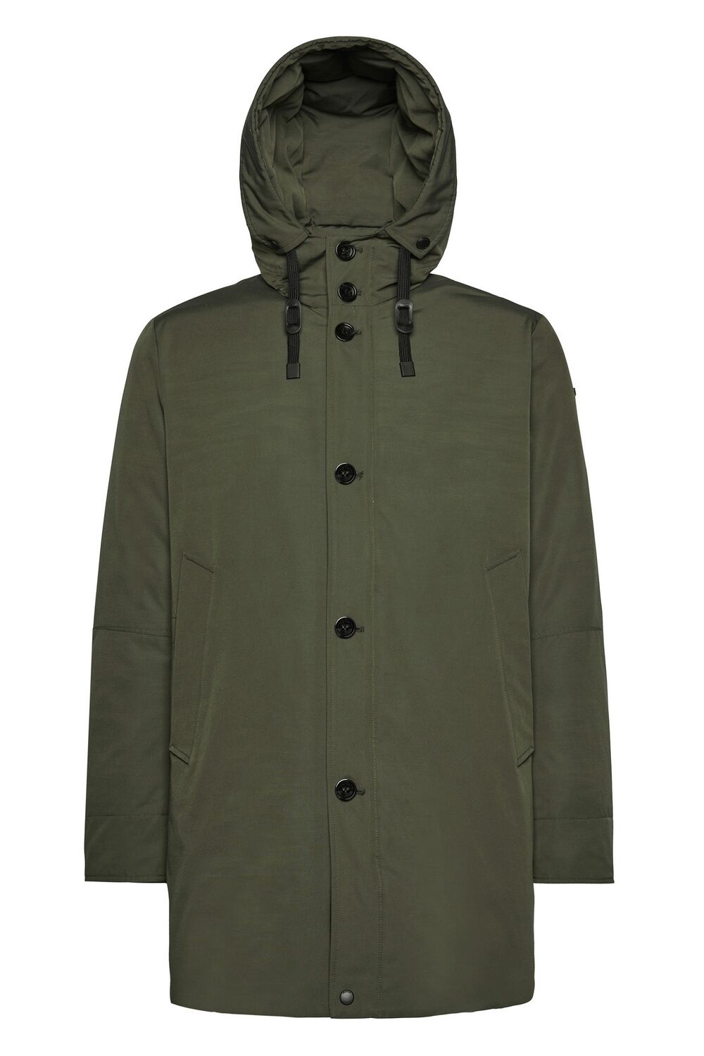 GEOX - VELLETRI  Longline Parka in Rosin Green M3628PT3031F3462