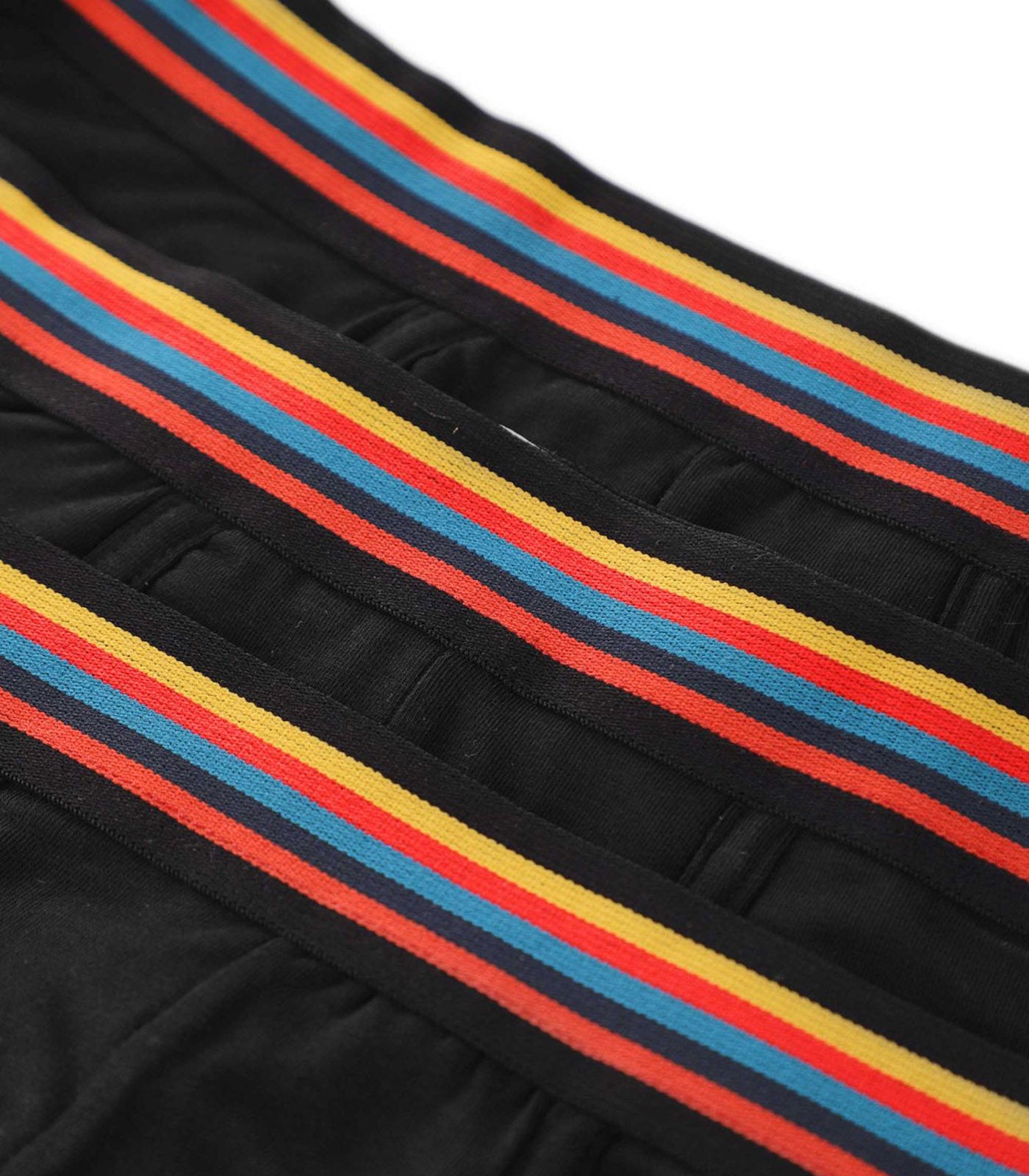 PAUL SMITH -  Stretch Cotton Trunks 3 Pack in Black