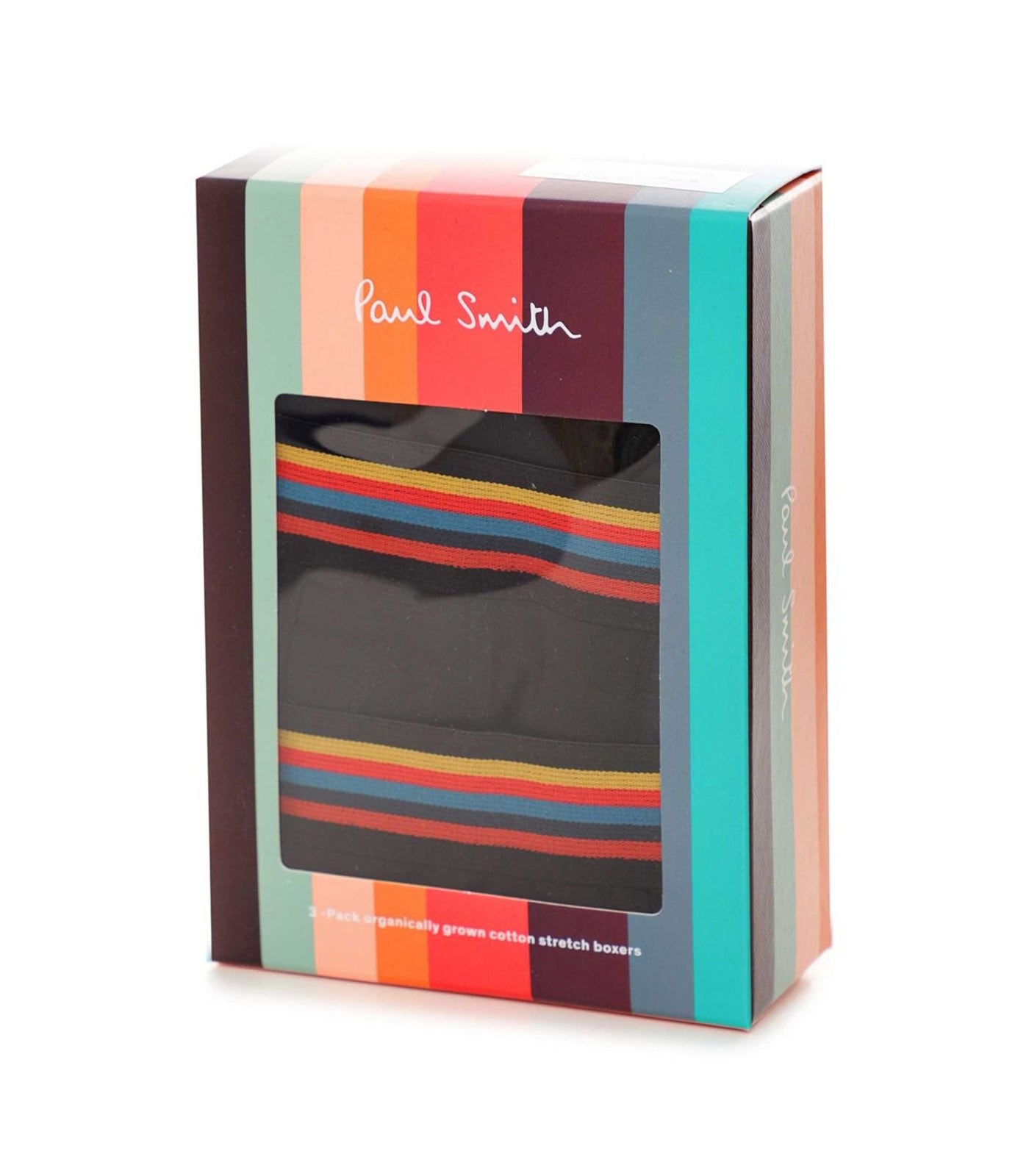 PAUL SMITH -  Stretch Cotton Trunks 3 Pack in Black