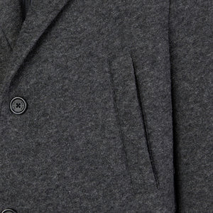 GEOX - CLAUDIO LONG Overcoat in Grey With Detachable Inner Bib M5615AT3289F0311