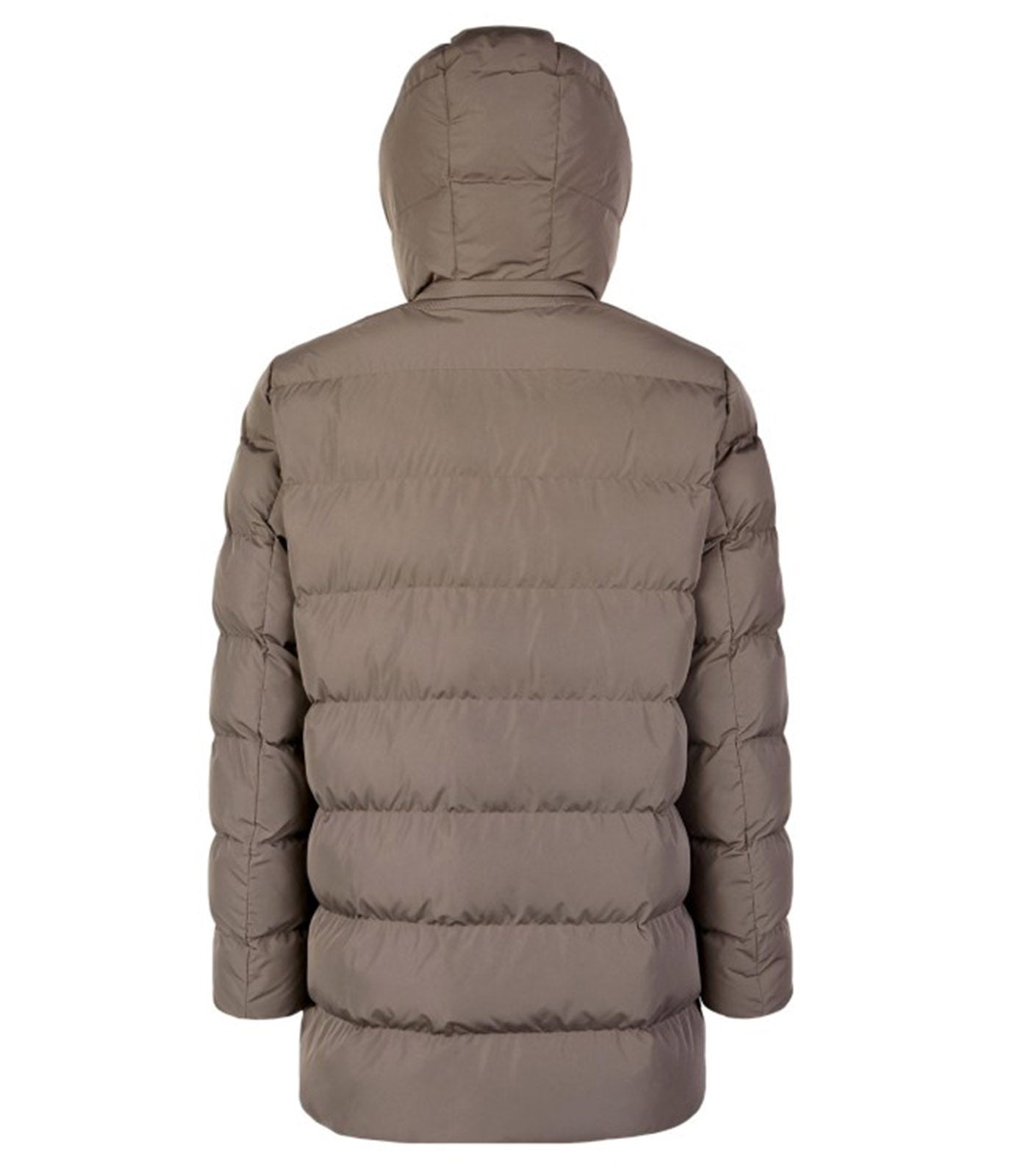 GEOX - PIEVE Longline Quilted PARKA in Bungee Cord M5628NT3270F1432
