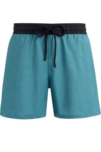 VILEBREQUIN - MAGNUS Super 120's Wool Swim Shorts In Azure Blue MGUU3L51
