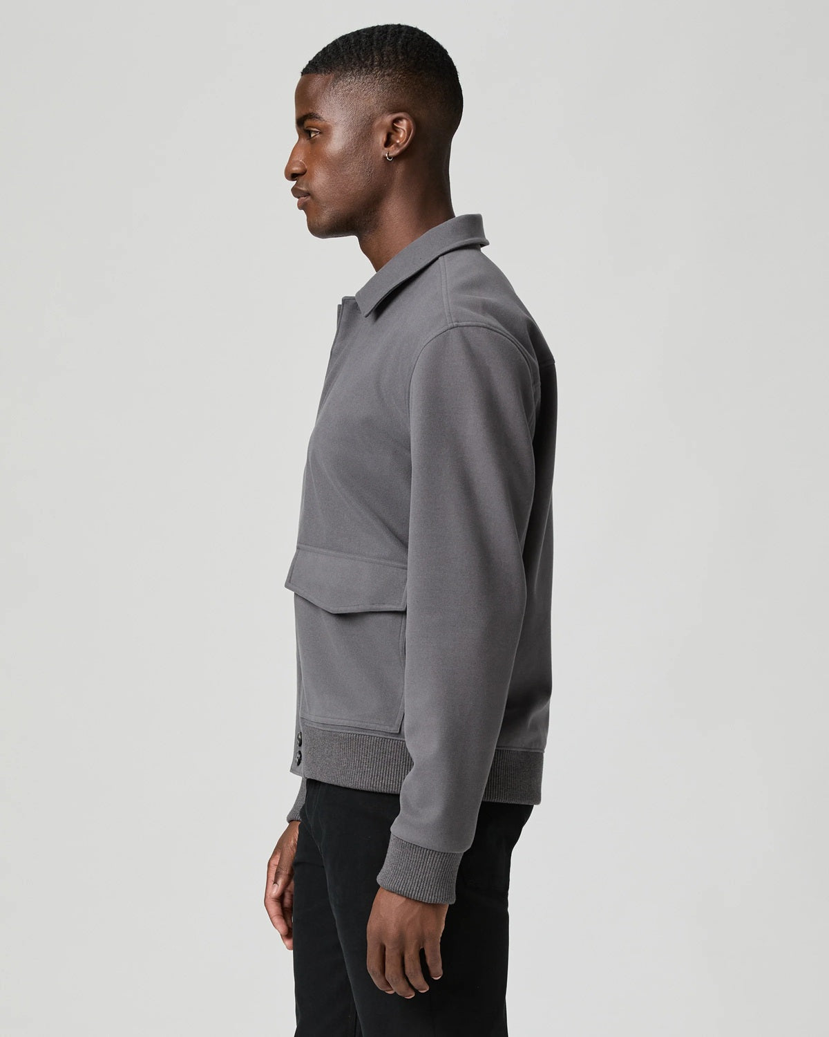 PAIGE - MCFARLAND JACKET in BLUE ASH M357H83-C525