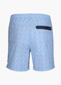 SWIMS - MOSAICO Swim Shorts In Blue