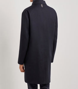 CANALI - Dark Blue Impeccabile Wool Overcoat O10500W-SR01809-306