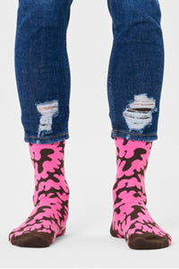 HAPPY SOCKS - BLOB Socks in Brown P000092