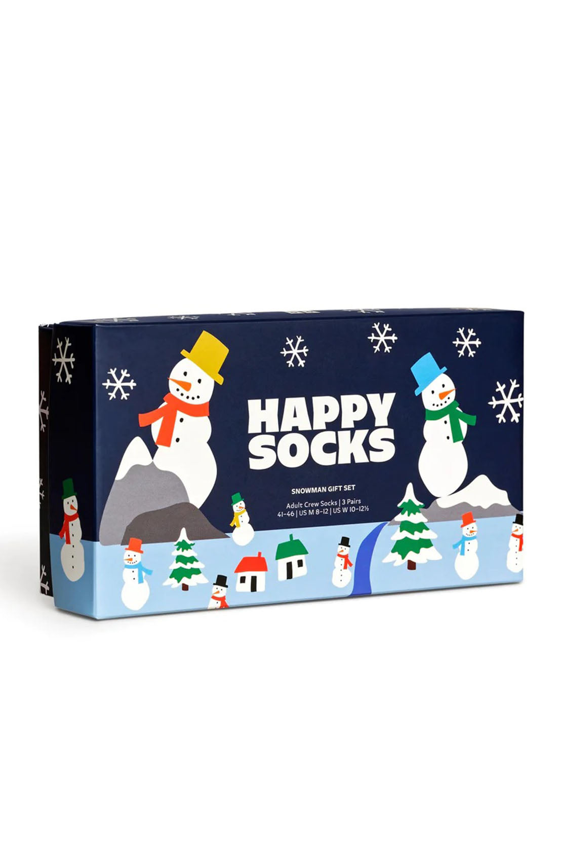HAPPY SOCKS - 3 PACK SNOWMAN Socks Gift Set P000332