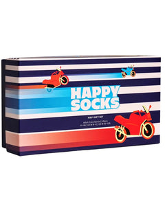 HAPPY SOCKS - 3-PACK NAVY GIFT SET Socks P001720