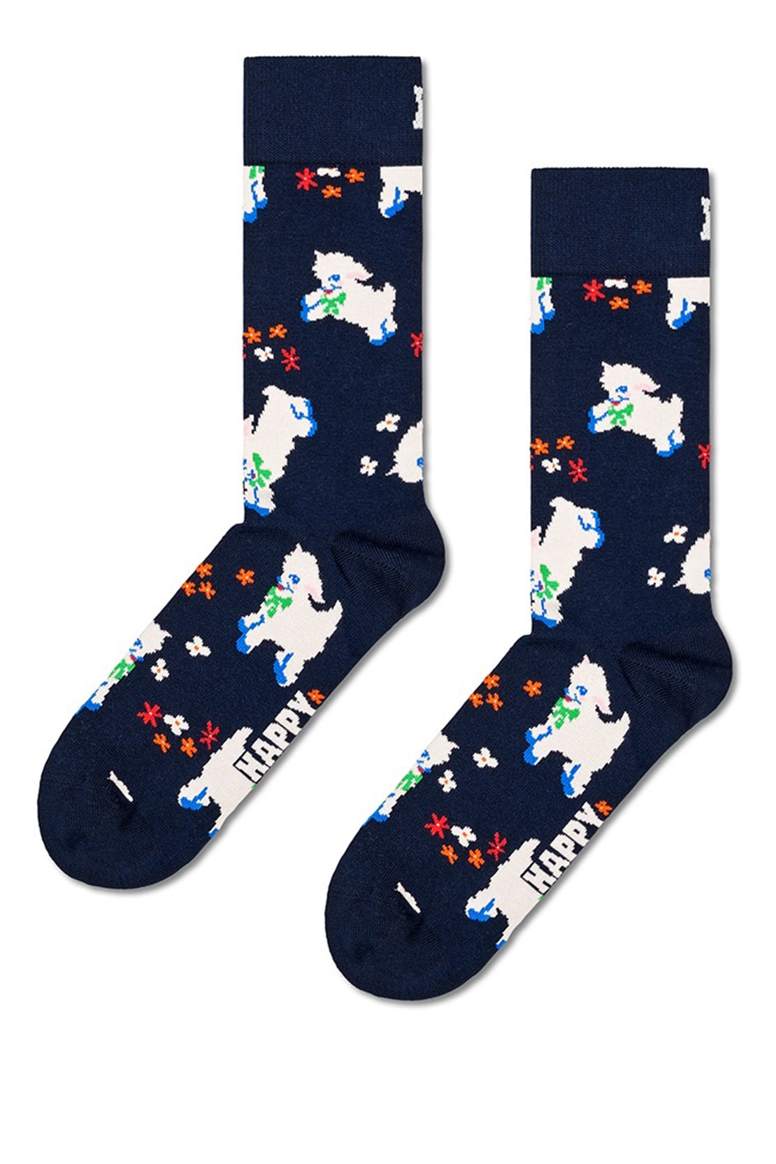 HAPPY SOCKS - Lamb Socks in Navy - P001862