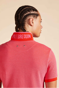 VILEBREQUIN - PALATIN Contrast Trim Polo Shirt In Poppy Red PLTAN300