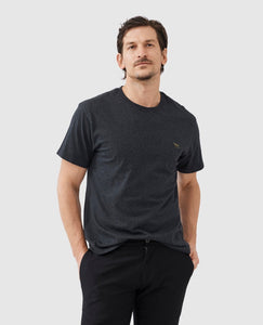 RODD & GUNN - THE GUNN T-SHIRT in CHARCOAL PP0321