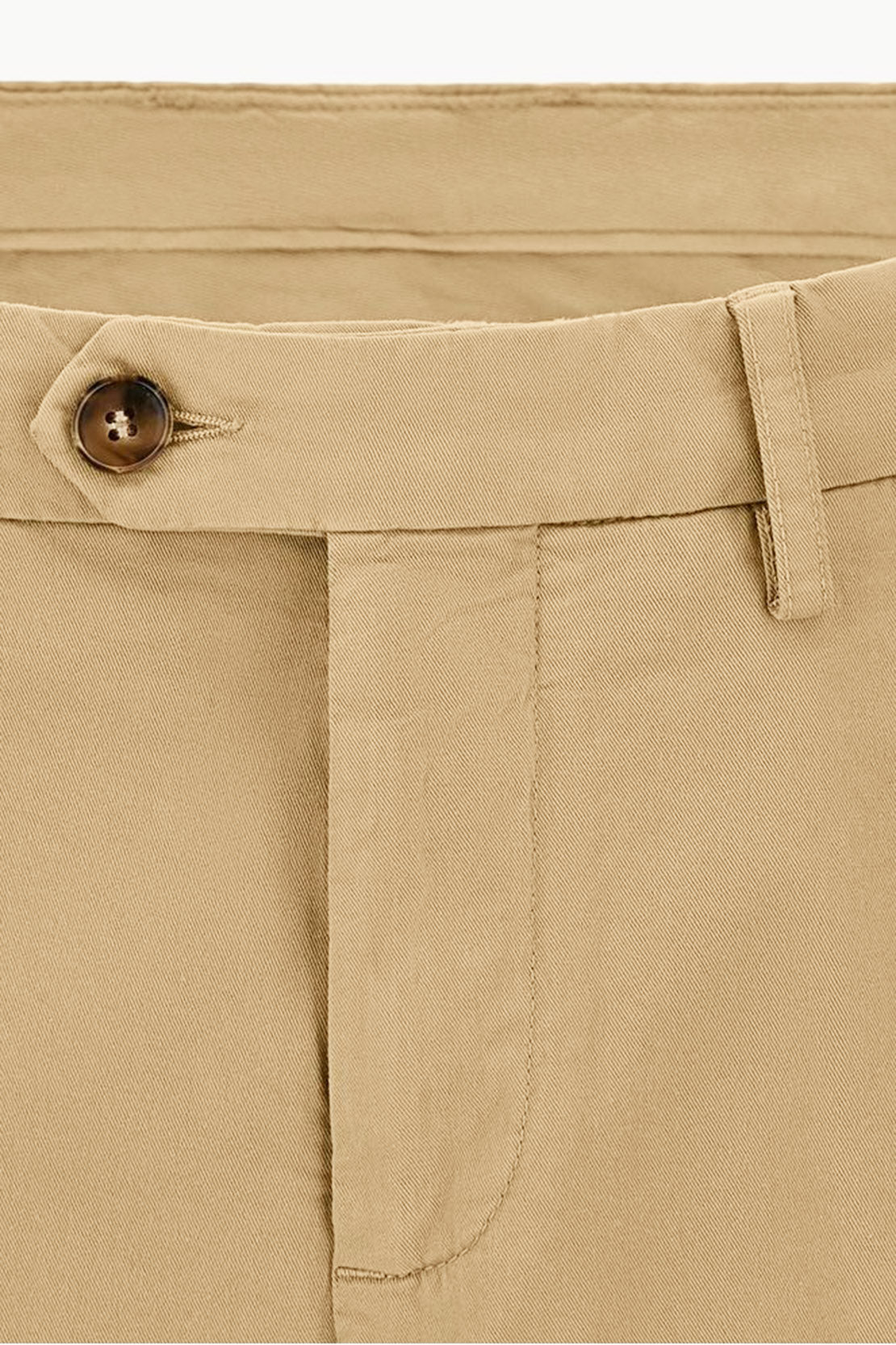 CANALI - Beige Chinos In Garment Dyed Cotton Microtwill - 91633-PT00452-726