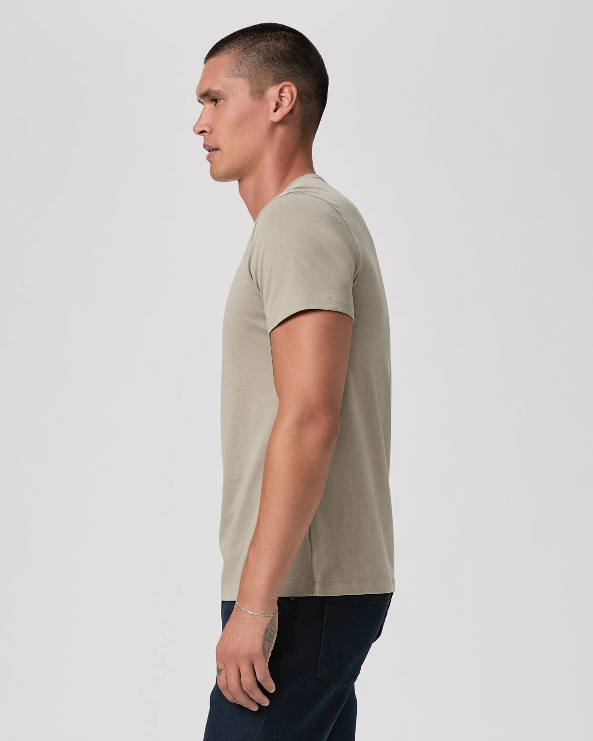 PAIGE - SORDIN Slim Fit Pima Cotton T-Shirt in ECHO M330N92-C876