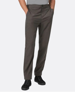 PAIGE - STAFFORD Trouser - In DARK WILLOW M807L67-9054