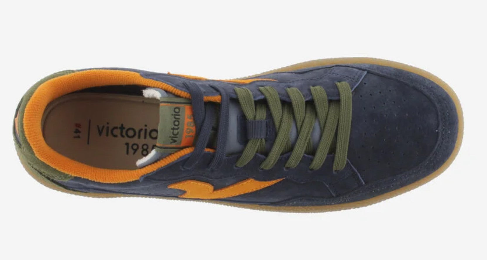 VICTORIA 1985 - SMASH - SUEDE Trainers in Marino Blue