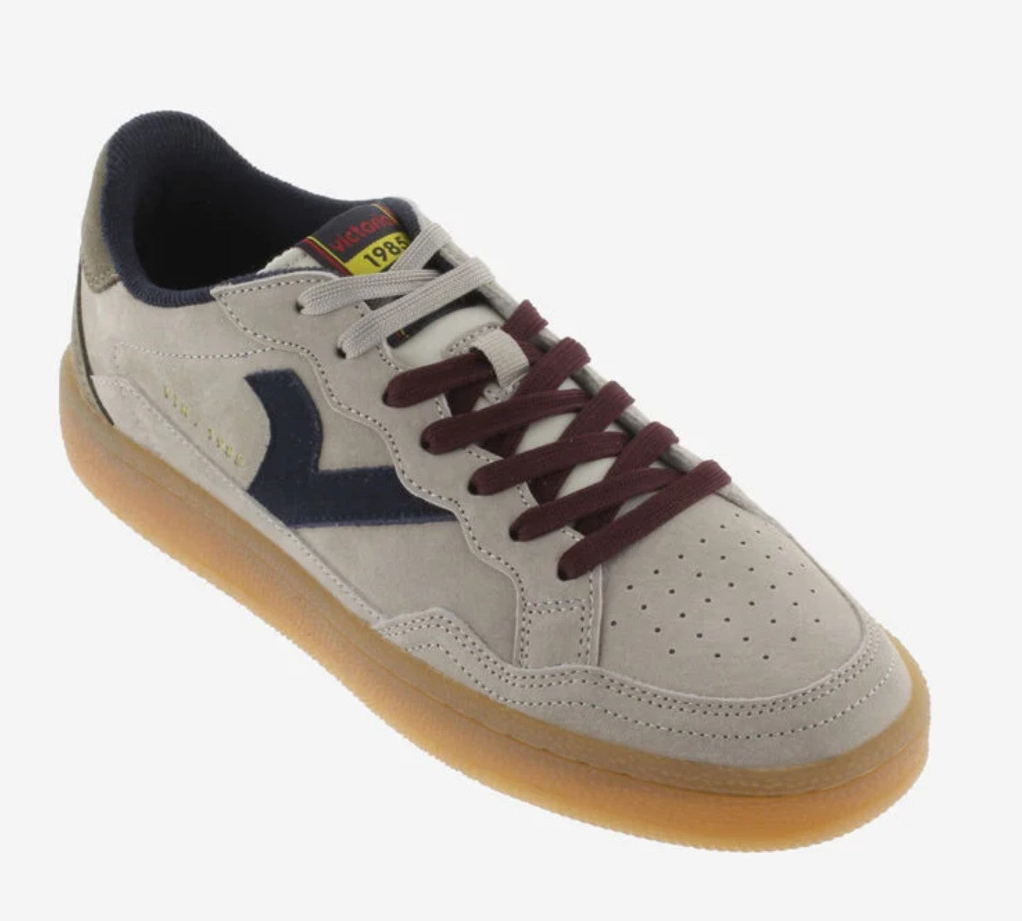 VICTORIA 1985 - SMASH - SUEDE Trainers in Taupe