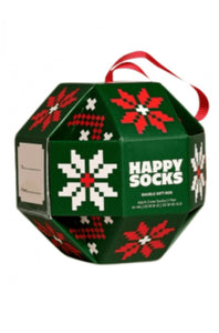 HAPPY SOCKS - 1-PACK Snowflake Socks Gift Set P001733