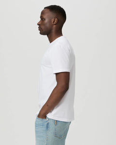 PAIGE - SORDIN Slim Fit Pima Cotton T-Shirt in WHITE M330N92-1165