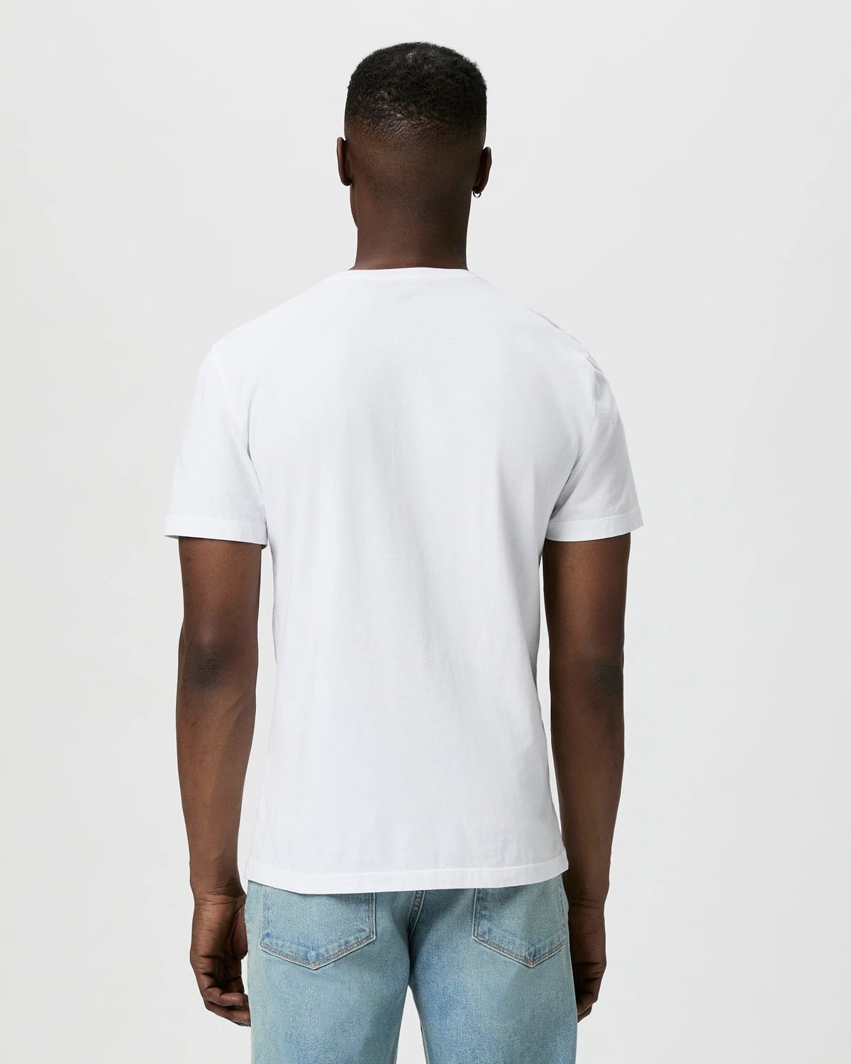PAIGE - SORDIN Slim Fit Pima Cotton T-Shirt in WHITE M330N92-1165