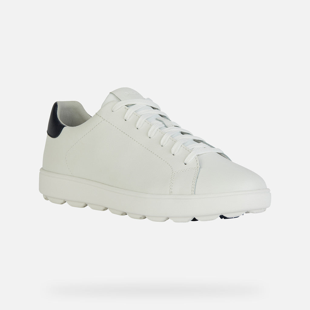 GEOX - SPHERICA ECUB-1 Low Cut Comfort Sneakers in White U45GPA0009BC0899
