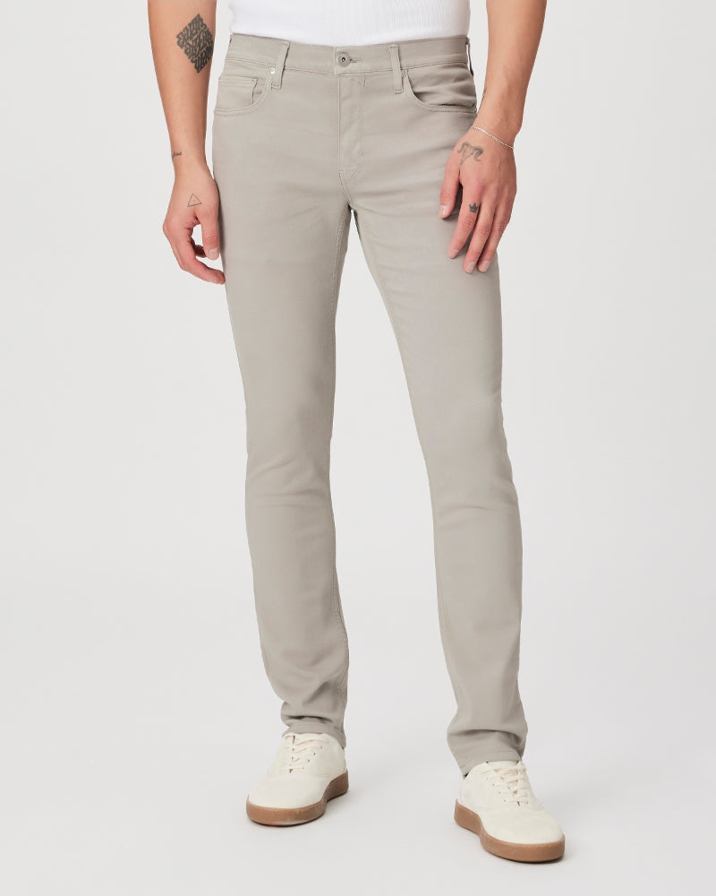 PAIGE - LENNOX - STATIC GREY light Grey Wash Denim Slim Fit Jeans M653799-B465