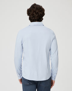 PAIGE - Stockton Button Up Shirt in Ocean Wave Blue M804E12-4123